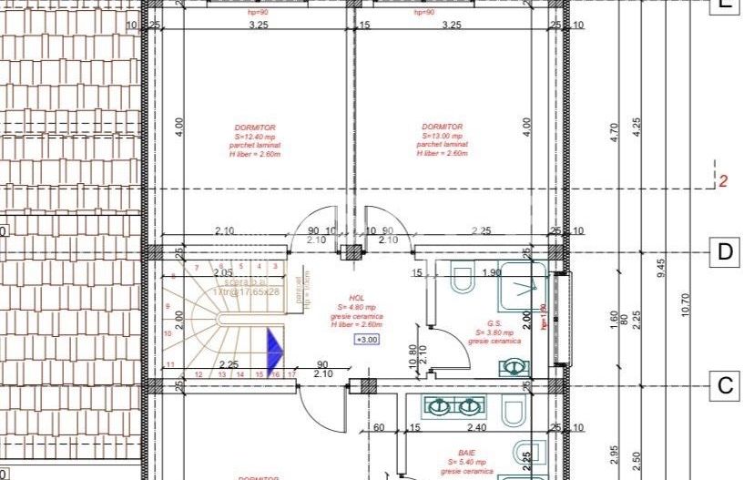 Duplex cu 4 camere despartit prin garaj in Mosnita Noua - Poză 3