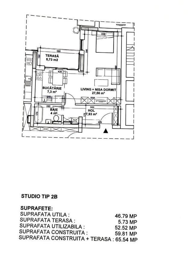 OPORTUNITATE Studio cu  parcare inclusa | mobilat si utilat | Aviatiei - Poză 4