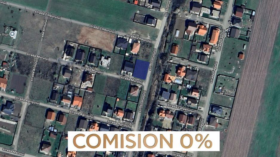 COMISION 0 | Teren intravilan | 638 mp | 2 FS 52 m | Mosnita Veche - Poză 1