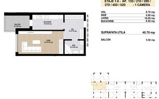 DISCOUNT 3-10% - Garsoniera - 46mp - Sector 4 - OFERTA LIMITATA - Poză 5