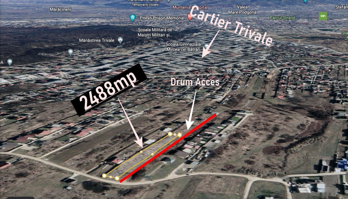 Vanzare Teren Trivale Platou Drumul Morii - Poză 2