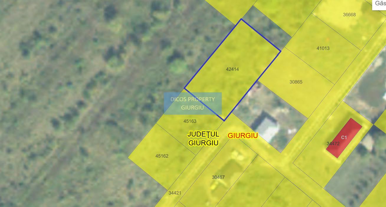 De vânzare teren intravilan 1385 mp, intrare Hodivoaia / Șos. Alexandr - Poză 3