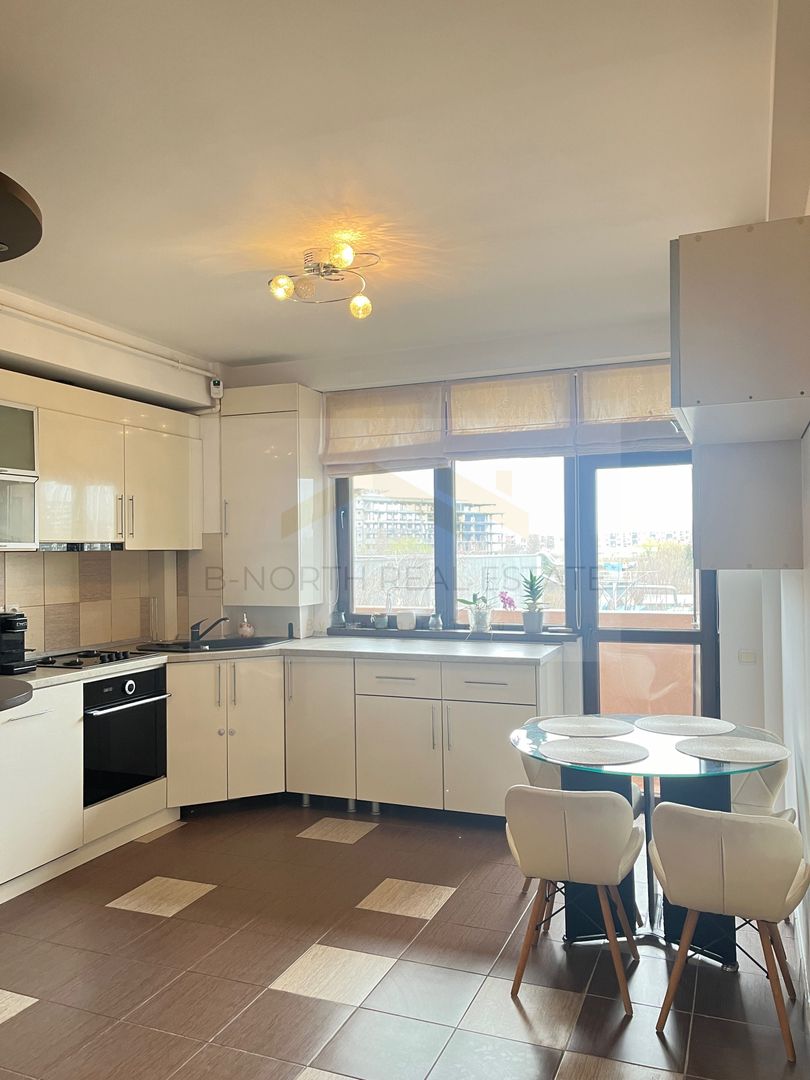 Apartament 3 camere de închiriat Drumul Jilavei  | Bloc 2012 | Centrală Proprie - Poză 6