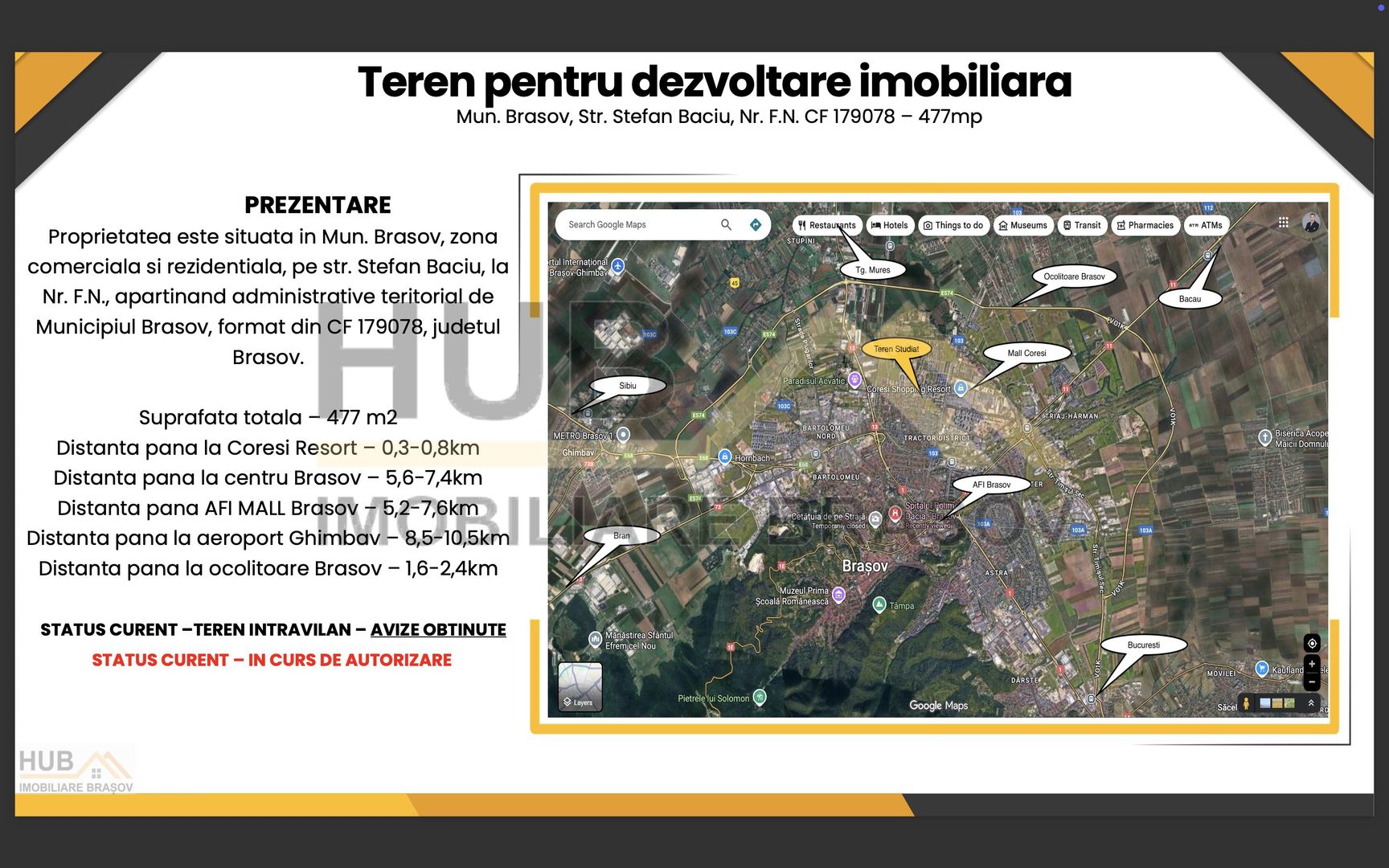 Oportunitate Investitie | Teren cu Autorizatie Emisa | Comercial + Rezidential - Poză 2