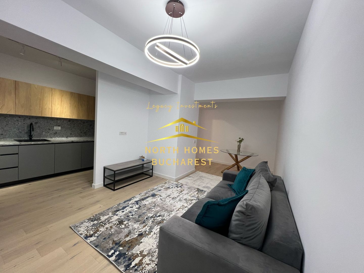 Apratament de inchiriat -2 camere-FIRST ESTATES PIPERA -PARCARE - Poză 2