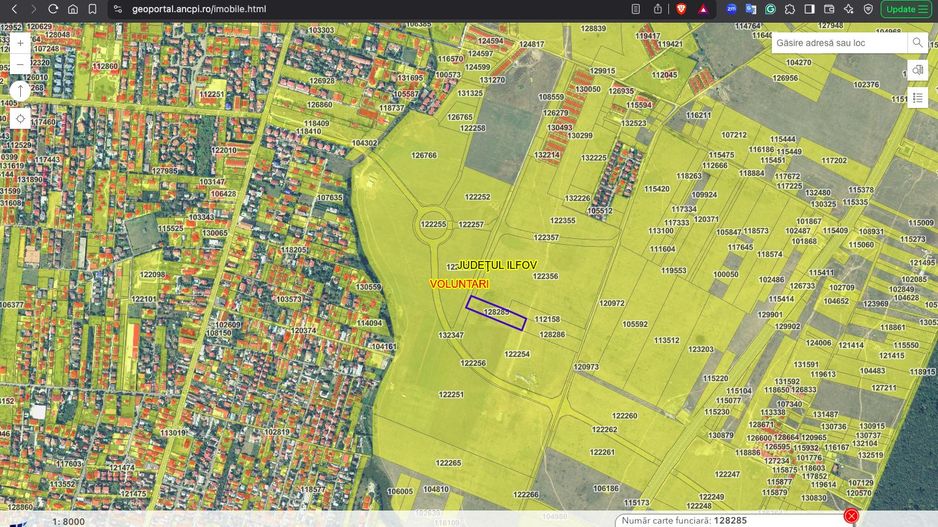 Teren intravilan Pipera 8.200 mp - Poză 3