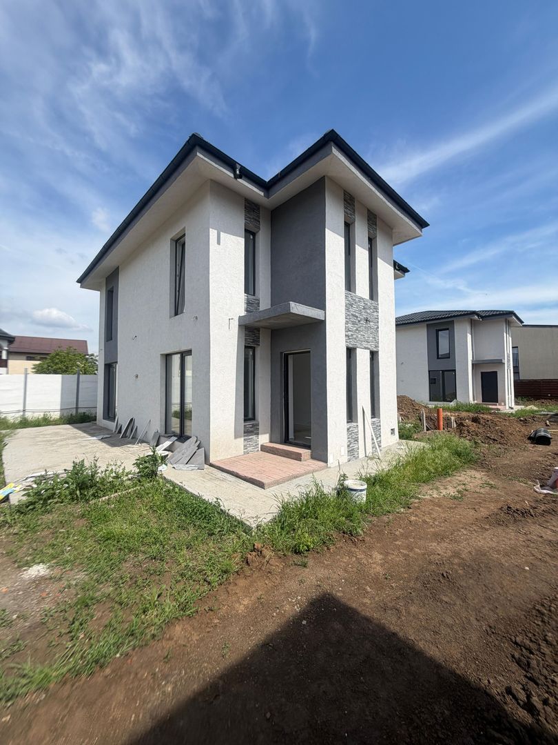 CASA SINGULARA - 4 CAMERE, TOATE UTILITATILE, TEREN 400 MP, COMIS 0% - Poză 3