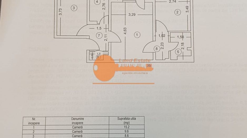 3 camere Crangasi-Constructorilor-200 m metrou ) - Poză 7