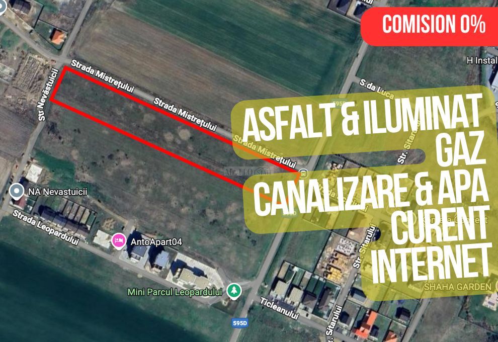 Parcelele de Blocuri disponibile Moșnița Nouă - Calea Medveș - Poză 2