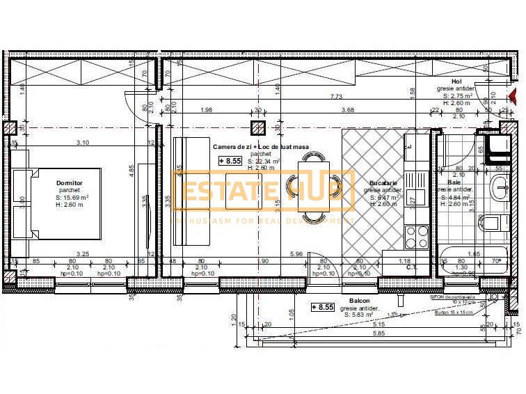 Apartament nou 2 camere | Str Dorobantilor | Comision 0% - Poză 3
