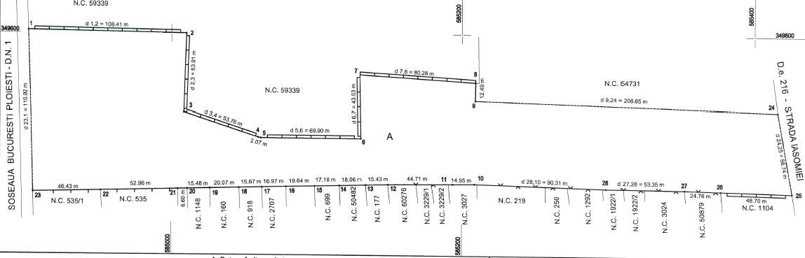 Teren intravilan cu PUZ aprobat 33.683 mp – Săftica/Balotești – deschidere DN1 - Poză 5