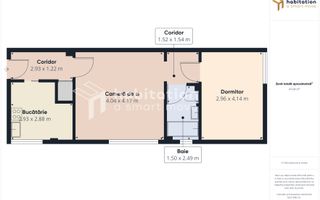 Tur virtual- 2 camere, primitor si luminos, cu garaj, in zona Centrala - Poză 27