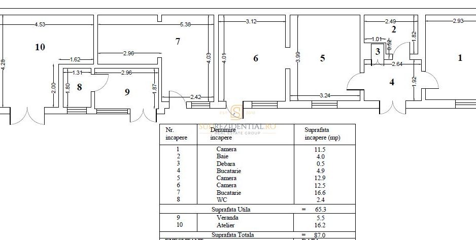 Vila individuala de vanzare, P+E+M, zona Dristor - Schiță 18