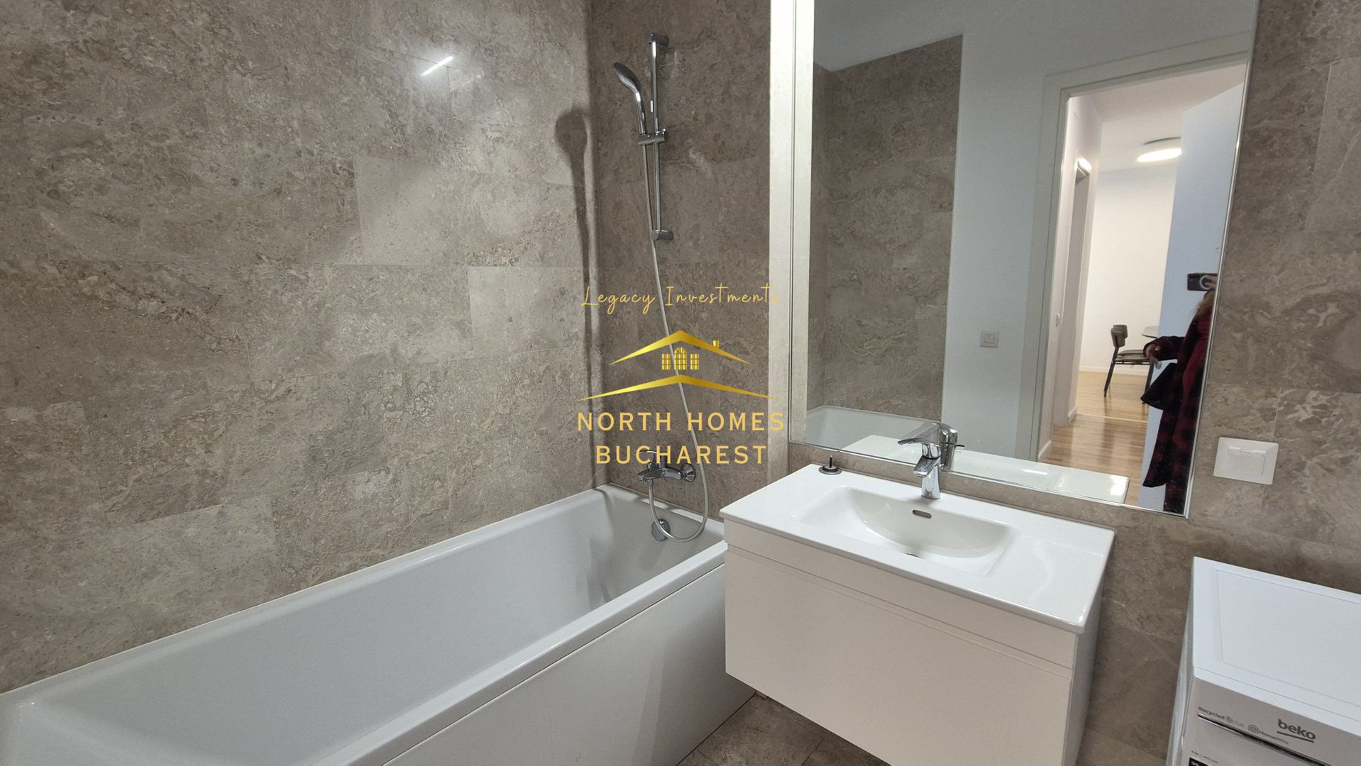 Apartament de 2 camre + gradina + parcare subterana - 1 Mai / Domenii - Poză 3