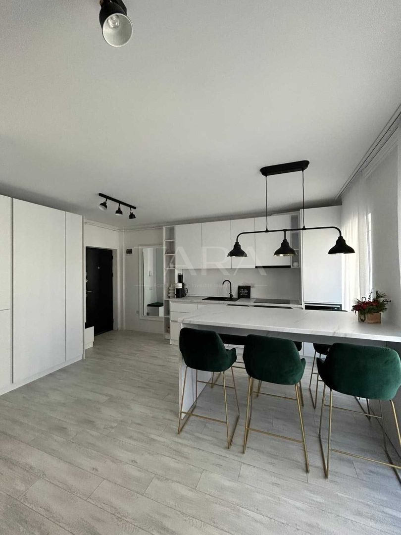 Apartament complet utilat, cu balcon de 10 mp și parcare cu CF. - Poză 1
