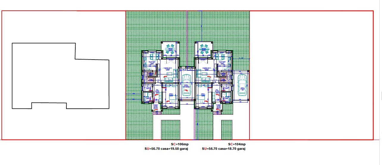 Duplex despartit prin garaj- Dumbravita - Poză 31