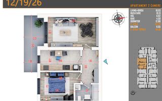 Apartament 2 camere decomandat,Pallady,Sector 3, Metrou - Poză 5