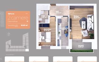 PROMO Apartament 2 camere decomandate Liviu Rebreanu - Poză 1