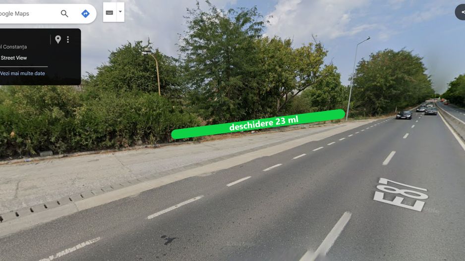 Teren intravilan 1500 mp dubla deschidere Lazu Benzinaria Rompetrol - Poză 4