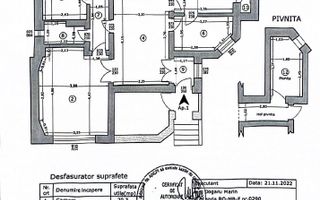 Vânzare, apartament cu 4 camere în vilă interbelică – Cismigiu - Schiță 9