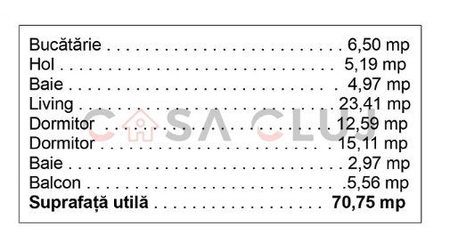 3 camere etaj intermediar imobil nou Intre Lacuri - Poză 4