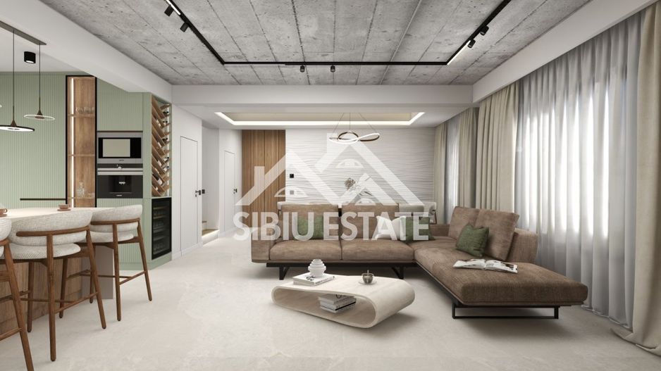 Casa 4 camere, 3 bai, garaj si curte larga, Sibiu Selimbar - Poză 2