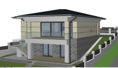 De vânzare – Casă modernă premium, cu view superb în Corunca