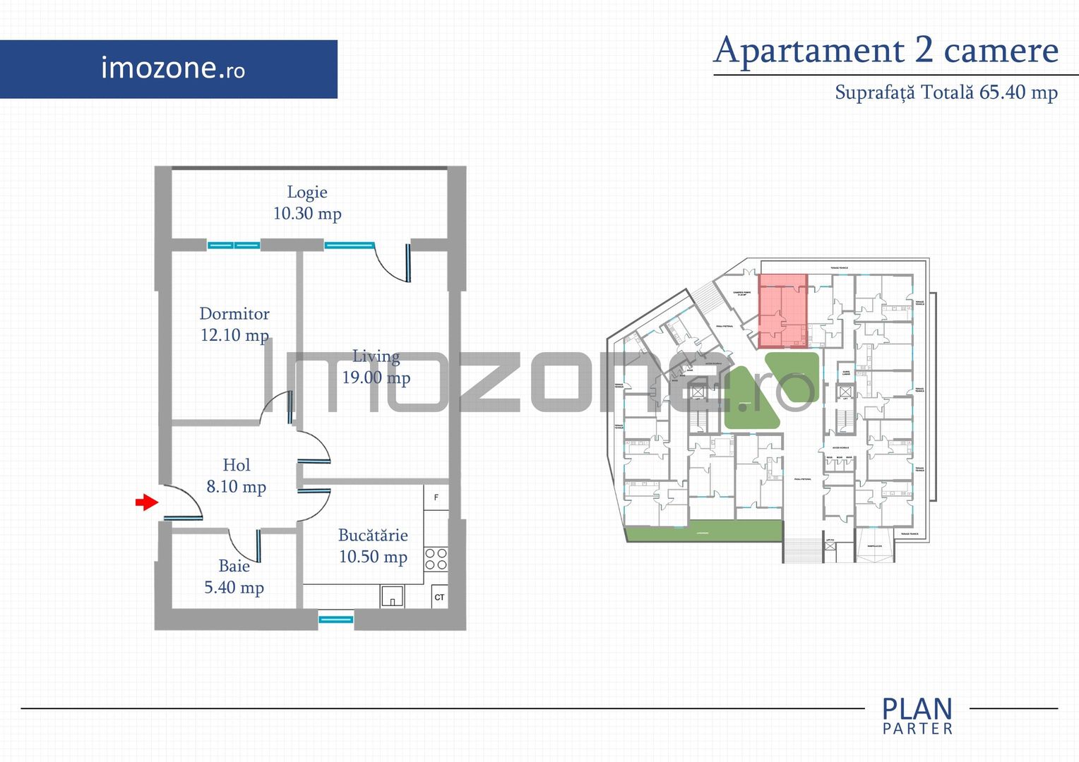 Apartament 2 Camere | 65 mp | Bloc Nou | Metrou Pacii / Preciziei | Militari - Poză 9