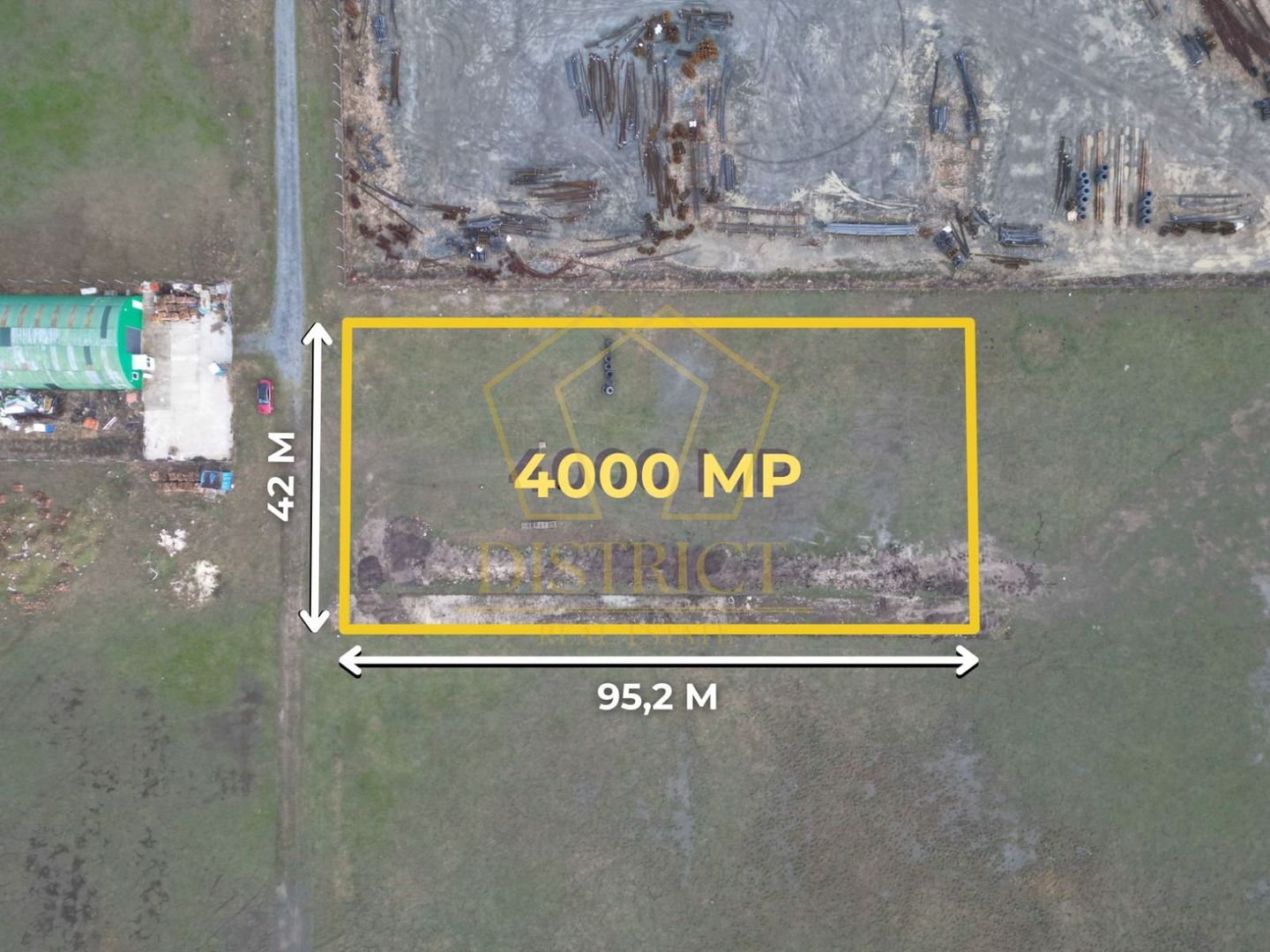 Teren industrial 4.000 mp, parcelabil, POT 80% I Săcălaz - Poză 2