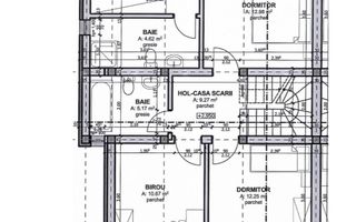 1/2 duplex Finalizat. Gradina amenajata. 3 dormitoare. - Schiță 17