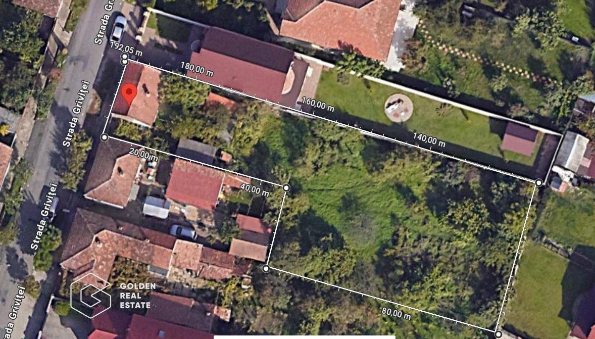 Teren 1370 mp in Parneava, str. Grivitei, comision 0% - Poză 1