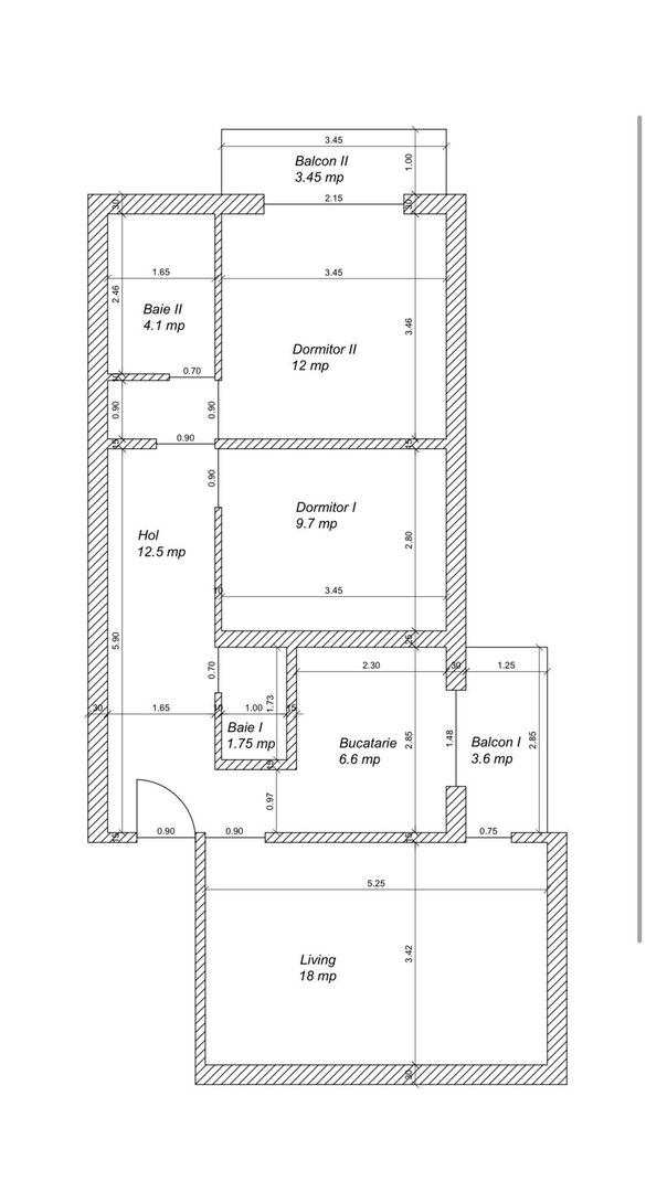 Vând apartament de lux 3 camere, decomandat, 72 mp, etaj 3/4 - Poză 21