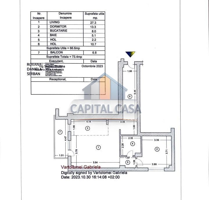 Apartament 2 Camere | Mobilat & Utilat in Pipera - Poză 16
