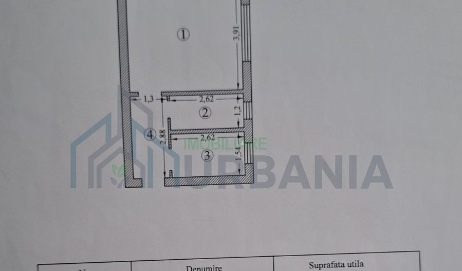 Garsonieră Tudor Vladimirescu la Bulevard - Poză 1