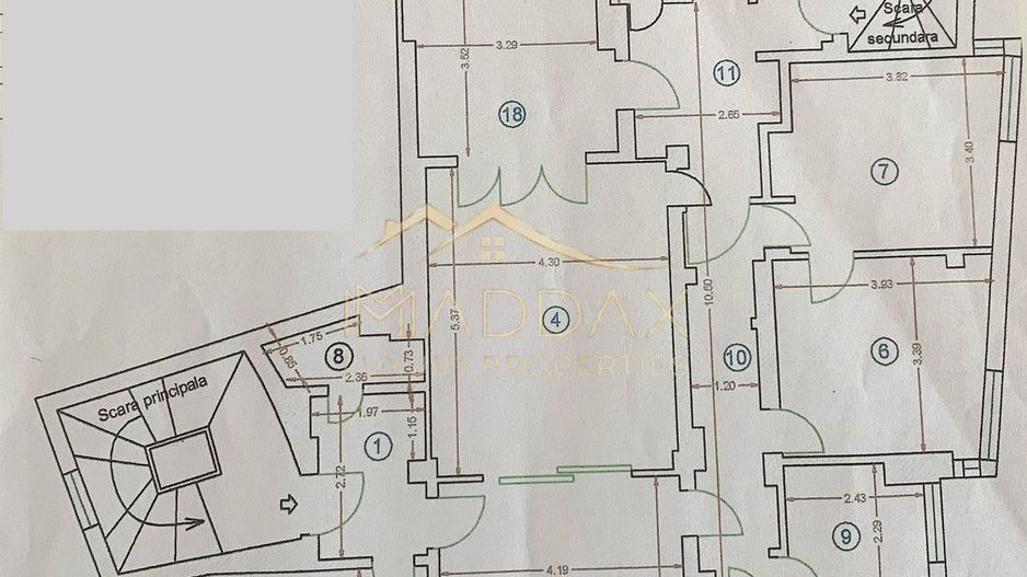 Apartament  6 camere*** 180 mp****Centrul Capitalei - Poză 16