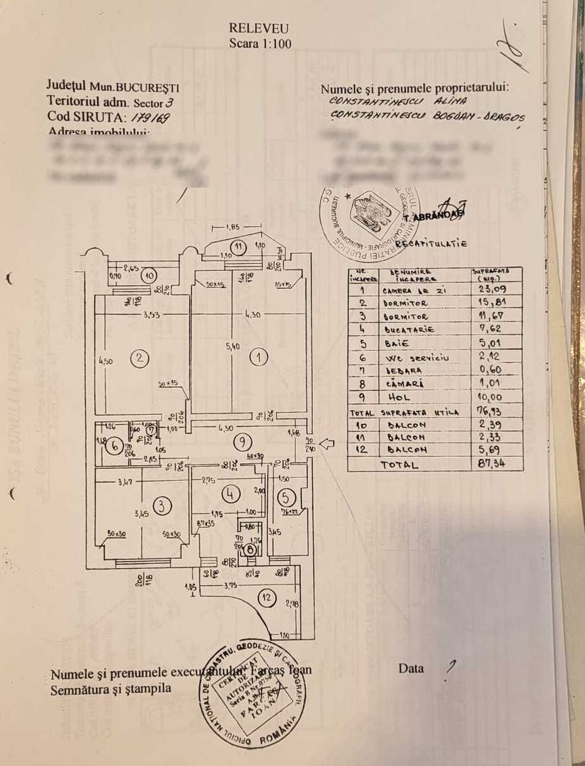 Apartament 3 camere Piata Unirii - Poză 8