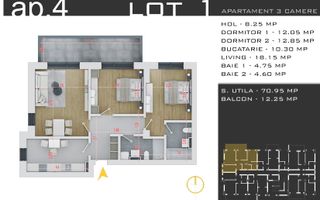Apartament 3 camere decomandate Theodor Pallady Metrou Teclu - Poză 2