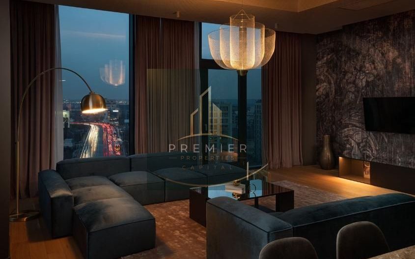 Apartament 3 camere One Herăstrău Towers  Vedere Parc | Etaj 11 | Înălțime 3,6m - Poză 15
