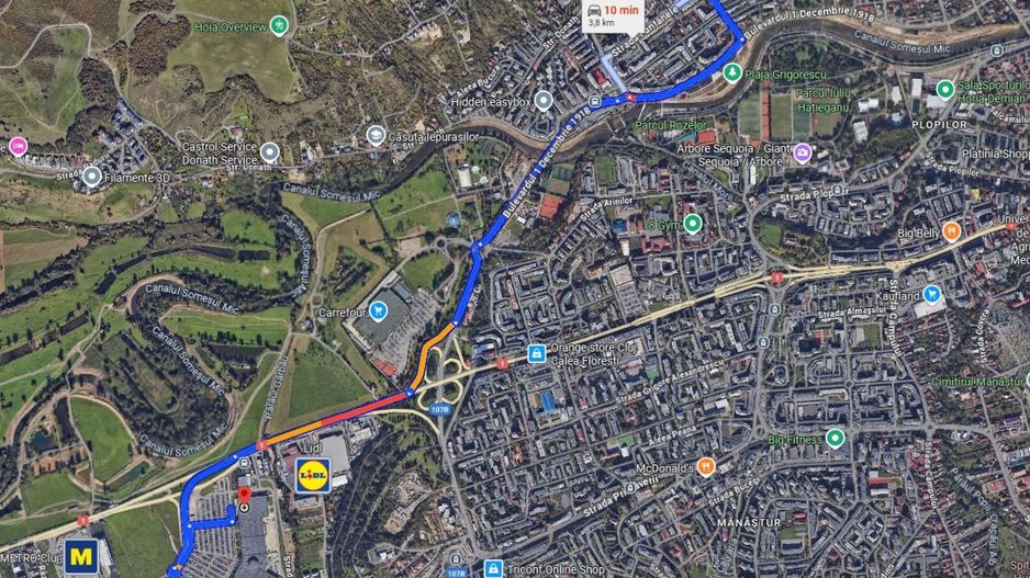 | Apartament cu 3 camere de vanzare | Cartierul Grigorescu | Etaj intermediar | - Poză 9