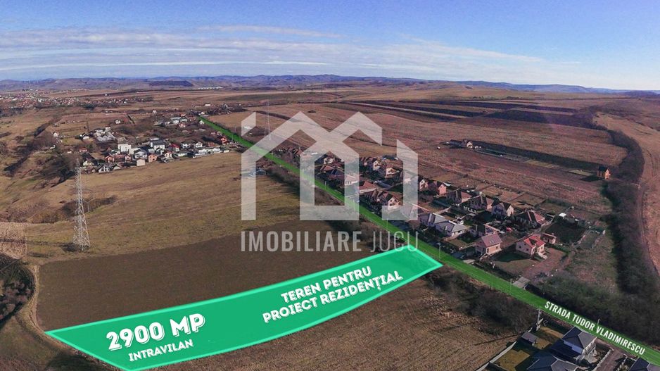 Teren Intravilan 2900mp - Dezvoltare rezidențială - Jucu de Sus - Poză 1