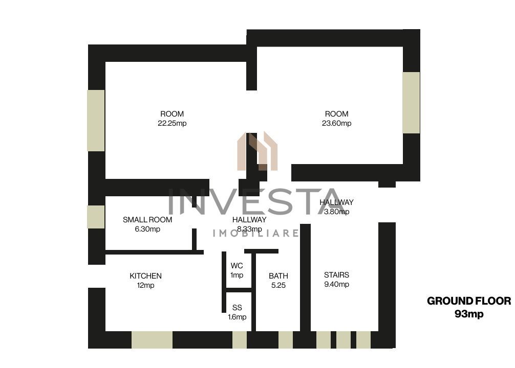 Casa cu destinatie nerezidentiala de inchiriat | zona Centrala - Schiță 25