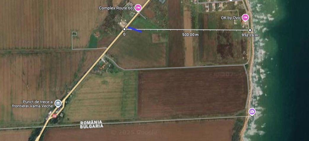 Vânzare teren Vama Veche, 937 mp, cu vedere la mare! - Poză 4