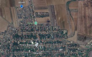 Teren intravilan 800 mp | Sanandrei - Poză 1