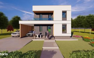 Vand casa noua P+E in Cluj-Napoca, str. Soporului, 800mp teren - Poză 1