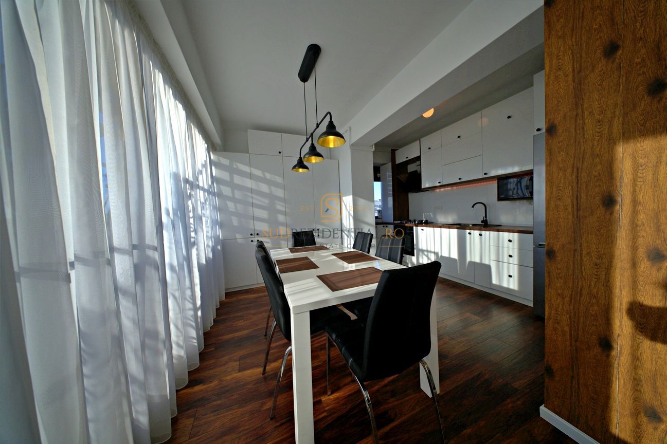 Penthouse modern cu terase și priveliște panoramică – Piața Sudului - Poză 6