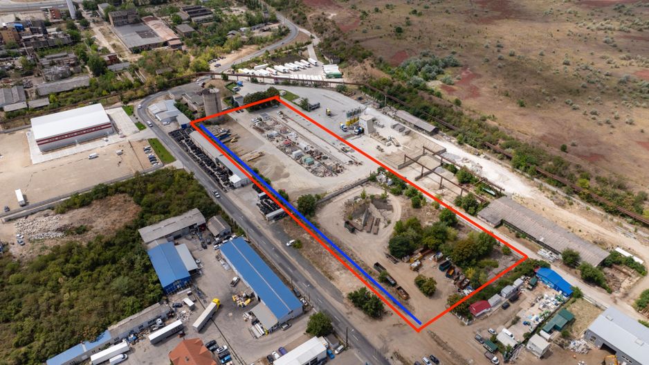 Platforma industriala, cale ferata privata, Bors - Poză 3
