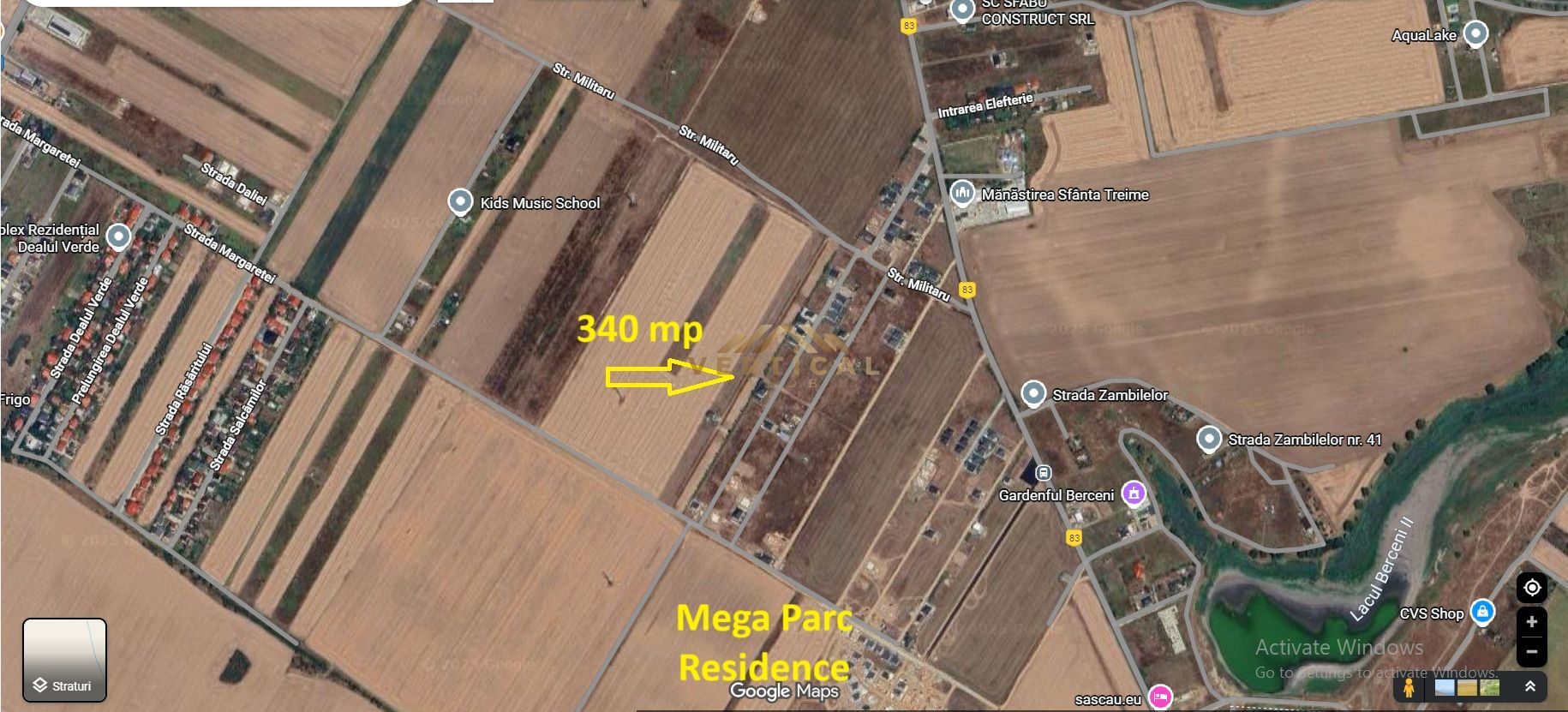 Teren 340mp, ocazie, Berceni/ Vidra - Poză 1