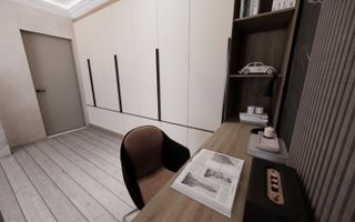 2 cam, terasa 29 m,  et. 3, FINISAT MODERN,  COMISION 0, incalzire in pardoseala - Poză 9