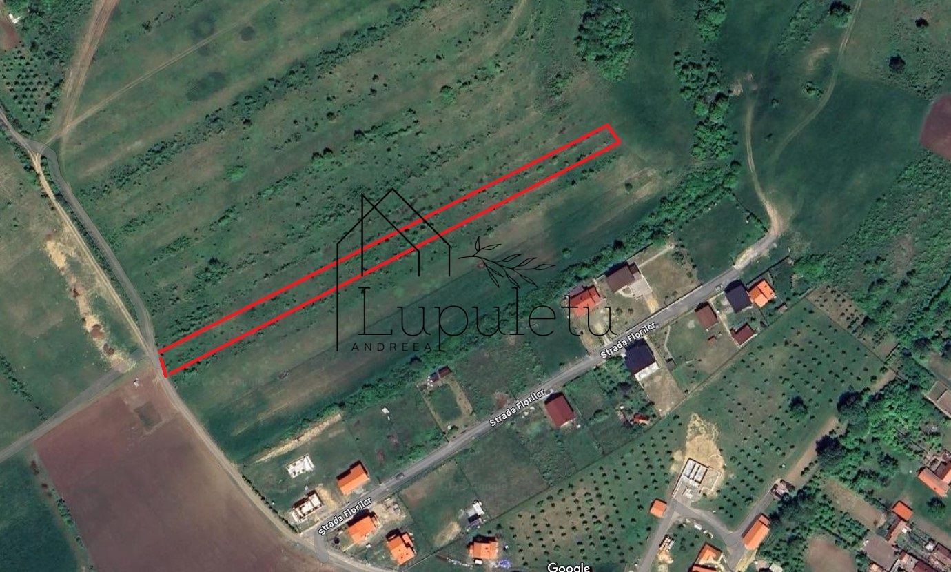 Teren Extravilan de Vânzare – 2.500 mp | Deschidere 64 m | Hamba - Poză 1