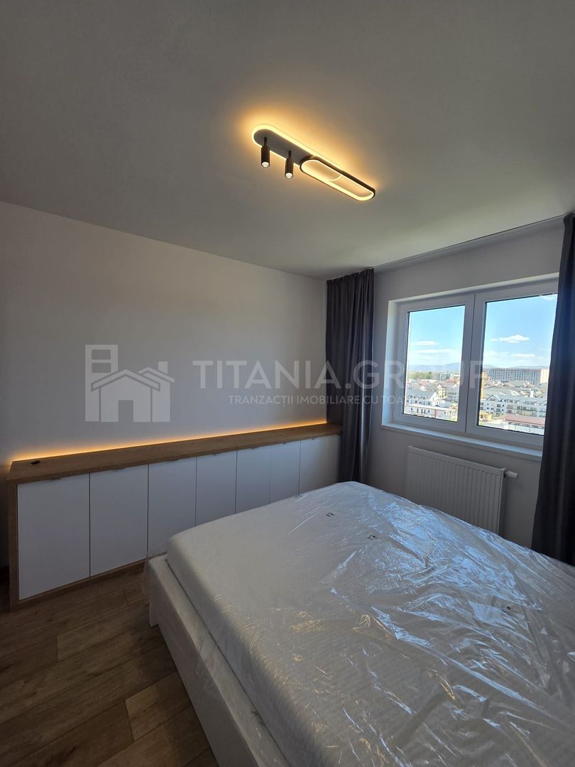 Apartament 3 camere, parcare, prima inchiriere, totul nou - Poză 11